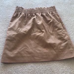 J.Crew Khaki Wool Sidewalk Skirt size 2